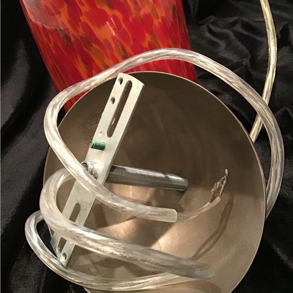 Vibrant Red Pendant Light - Picture 4 of 4